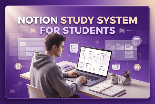 Notion Study System for Students - My Store