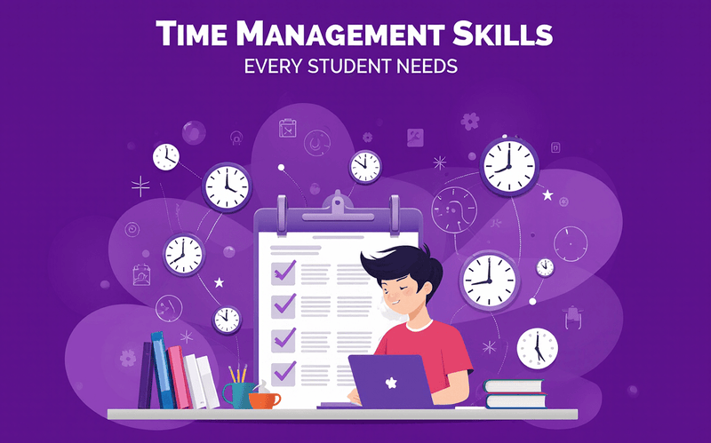Time Management Skills Every Student Needs - My Store